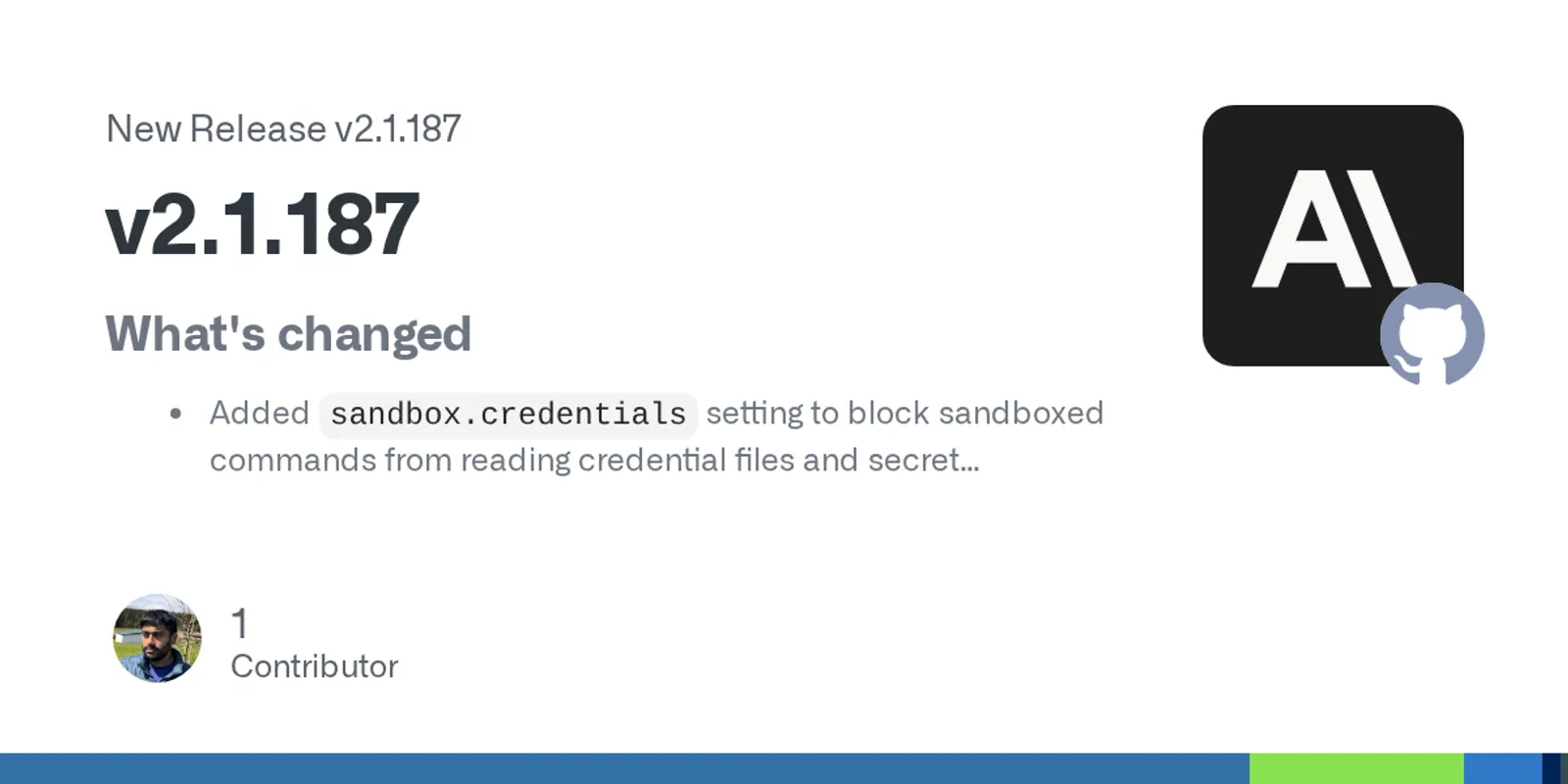 Claude Code v2.1.187 release on GitHub
