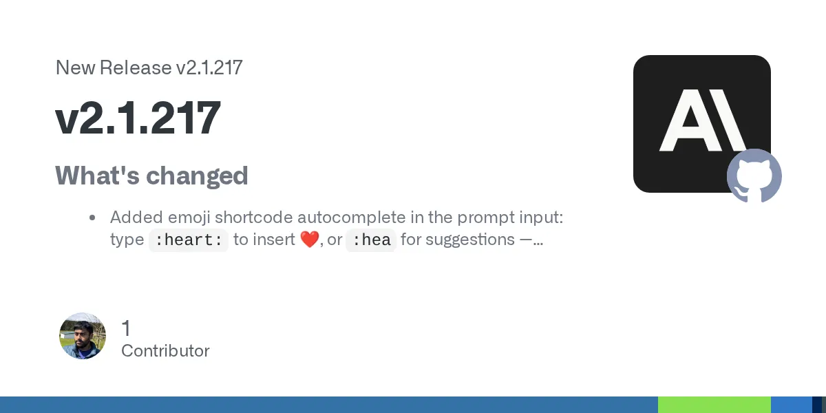 Claude Code v2.1.217 release on GitHub