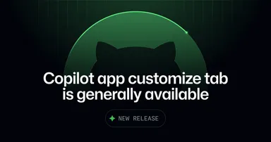 GitHub Copilot app Customize tab interface showing MCP servers and plugins