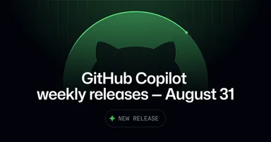 GitHub Copilot weekly releases banner