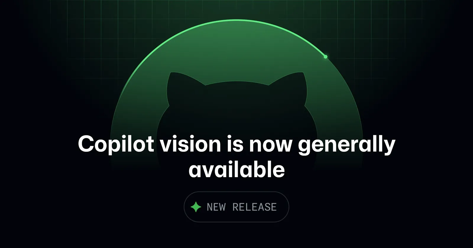 GitHub Copilot Vision generally available announcement