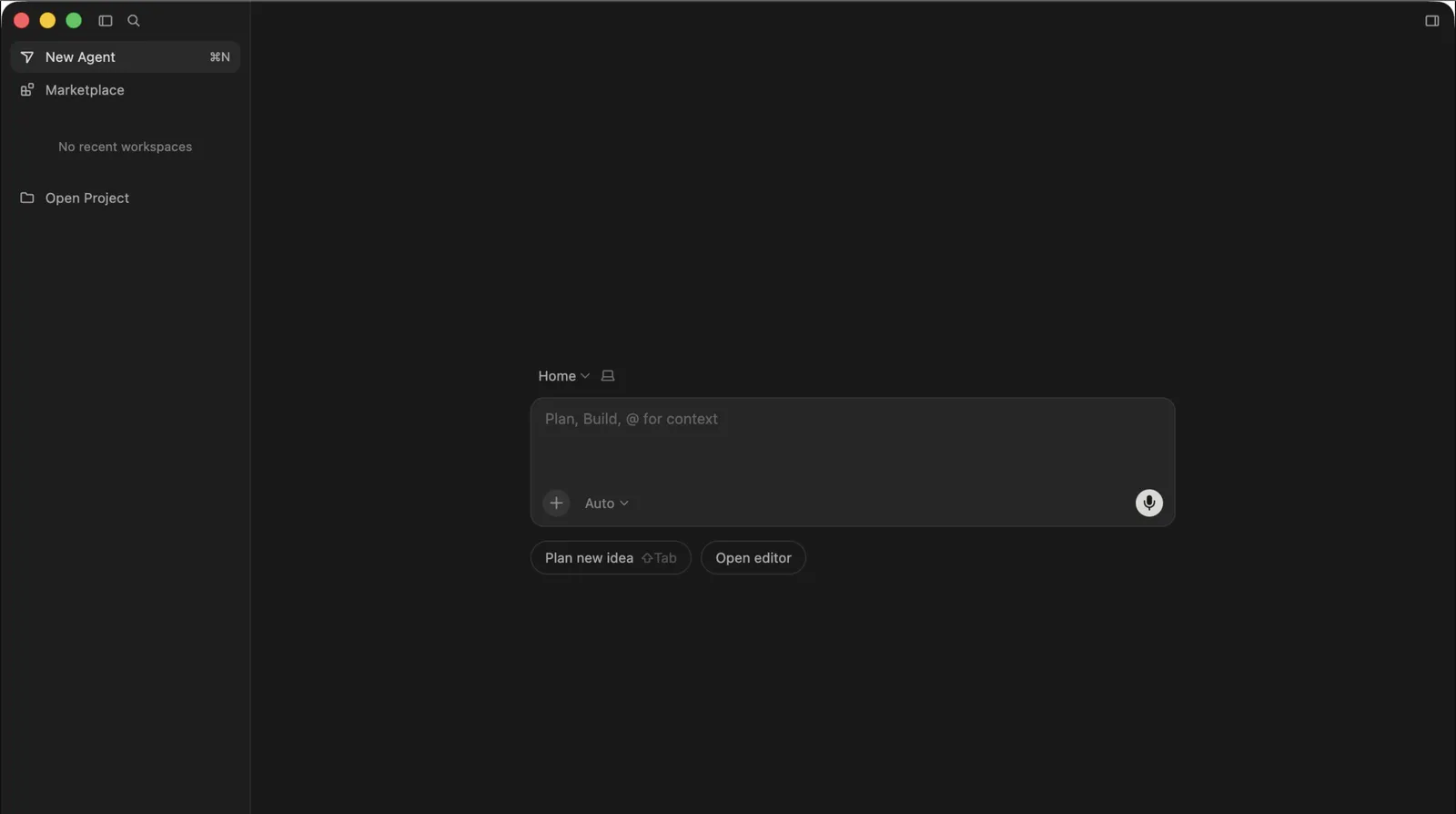 Cursor Glass interface showing the Composer 2 model selector