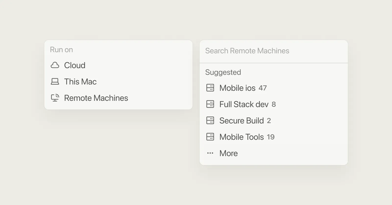 Cursor self-hosted machines architecture diagram