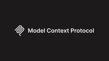 Model Context Protocol blog logo on dark background