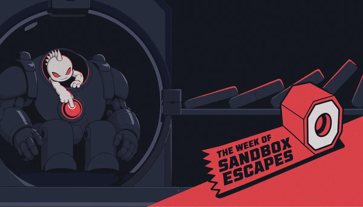 Pillar Security's Week of Sandbox Escapes research series header
