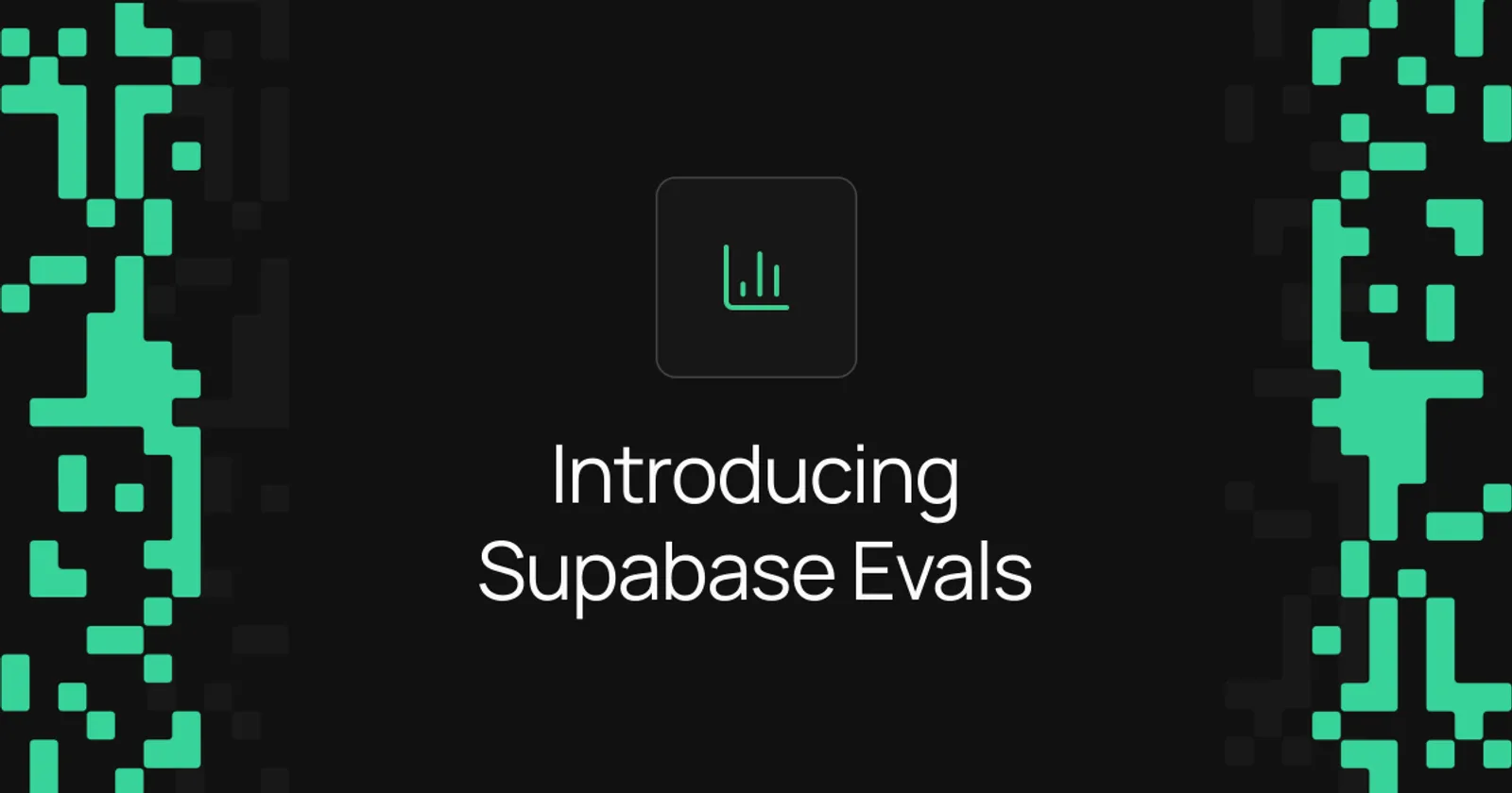 Supabase Evals benchmark showing agent results across coding tasks